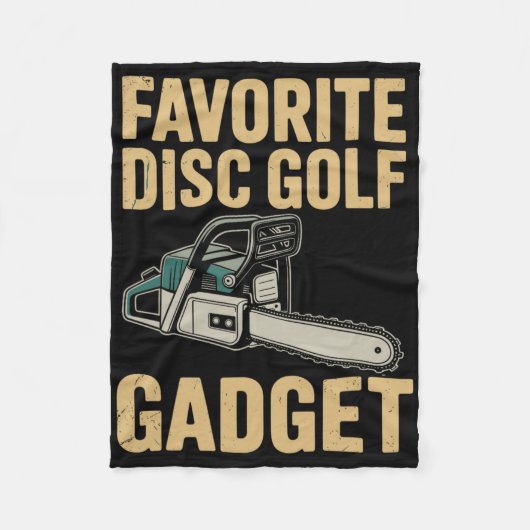 Favoriete discgolf gadget grappige discgolf _1 fleece deken (Voorkant)