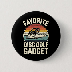 Favoriete Discgolf Gadget Kettingzaag Grap Disc Go Ronde Button 5,7 Cm