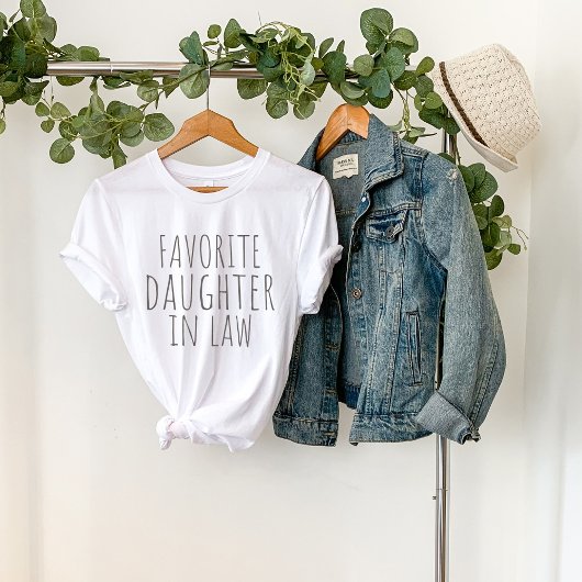 favoriete dochter in wet-liefde-bruid-huwelijk-gra t-shirt