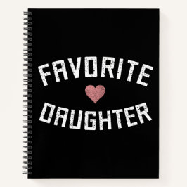 Favoriete dochter Reunion Daughter Funny Notitieboek