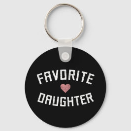 Favoriete dochter Reunion Daughter Funny Sleutelhanger