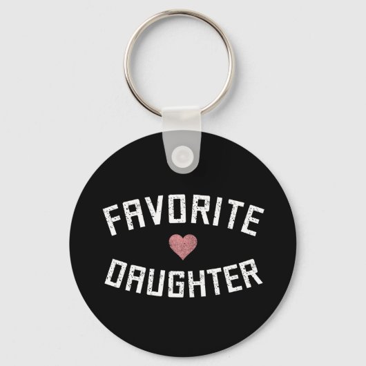 Favoriete dochter Reunion Daughter Funny Sleutelhanger (Voorkant)