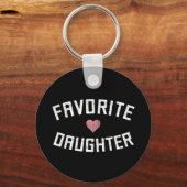 Favoriete dochter Reunion Daughter Funny Sleutelhanger (Voorkant)