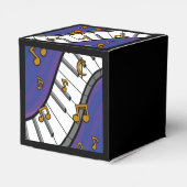 Favoriete doos met muziekthema bedankdoosjes (Achterkant)