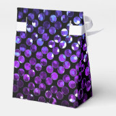 Favoriete doos Paarse kristal Bling Strass Bedankdoosjes (Achterkant)