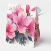 Favoriete doos - Roze azalea's Bedankdoosjes (Achterkant)