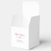 Favoriete doos - Roze bloem Bedankdoosjes (Geopend)
