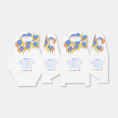 Favoriete doos voor verjaardagsfeestje | Retro Bedankdoosjes (Uitgevouwen)