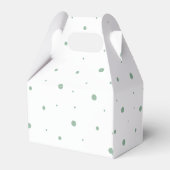 Favoriete Dozen Baby shower Herfst Waterverf Pompo Bedankdoosjes (Achterkant)