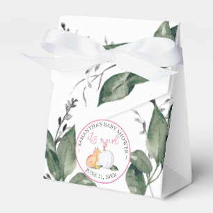 Favoriete Dozen Baby shower Witte Pompoenvos Bedankdoosjes