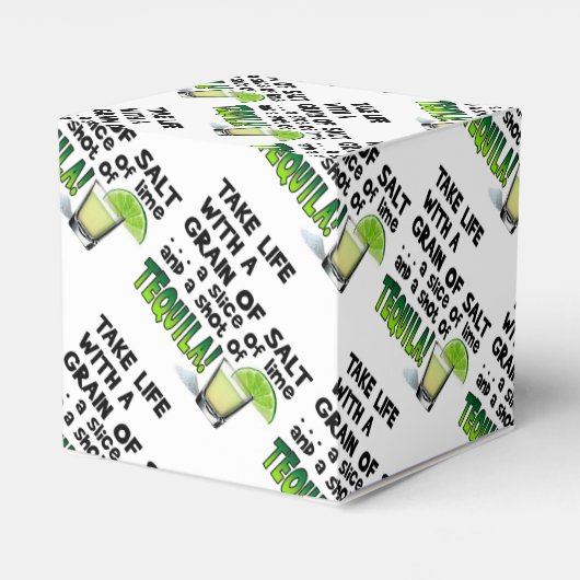 FAVORIETE DOZEN - LEVEN, LIMOEN, ZOUT, TEQUILA! BEDANKDOOSJES (Achterkant)