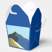 Favoriete Dozen Neem Stijl Mt Tamalpais Schilderen Bedankdoosjes (Geopend)