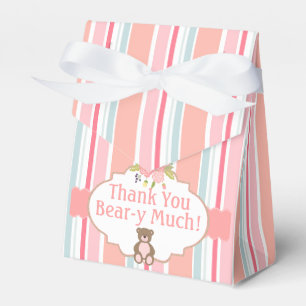 Favoriete Dozen Teddy Bear Picnic Shabby Chic Bedankdoosjes