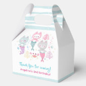 Favoriete dozen voor een nautisch thema verjaardag bedankdoosjes (Voorkant)