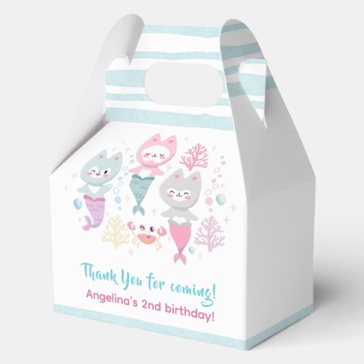 Favoriete dozen voor een nautisch thema verjaardag bedankdoosjes (Voorkant)