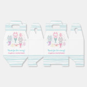 Favoriete dozen voor een nautisch thema verjaardag bedankdoosjes (Ongevouwen)