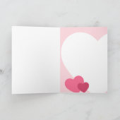 Favoriete echtgenoot Funny Quote Pink Heart Valent Feestdagen Kaart (Binnen)