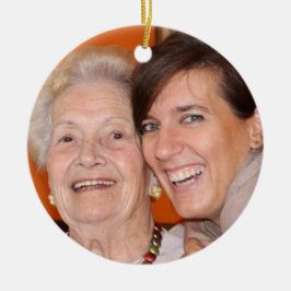 Favoriete familie — Keramische kerstversiering Keramisch Ornament