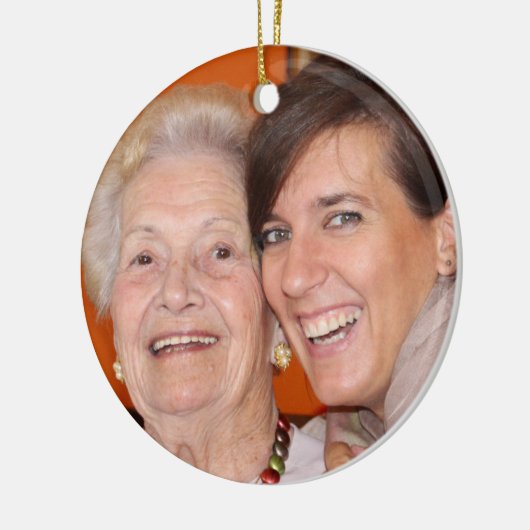 Favoriete familie — Keramische kerstversiering Keramisch Ornament (Links)