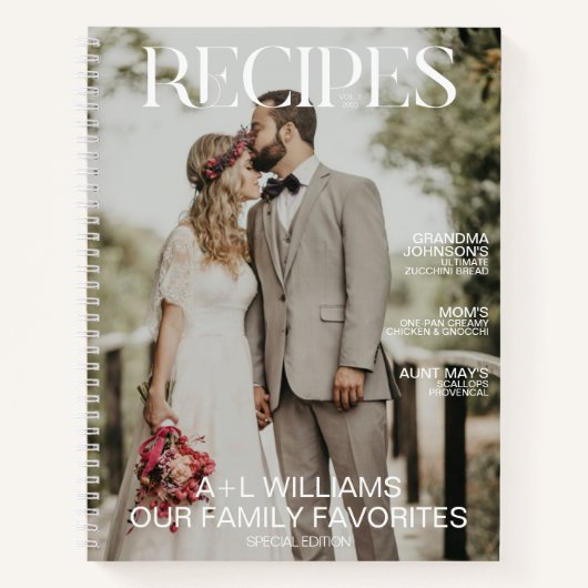 Favoriete familie ontvangt 2 Hoesje van het Tijdsc Notitieboek (Voorkant)