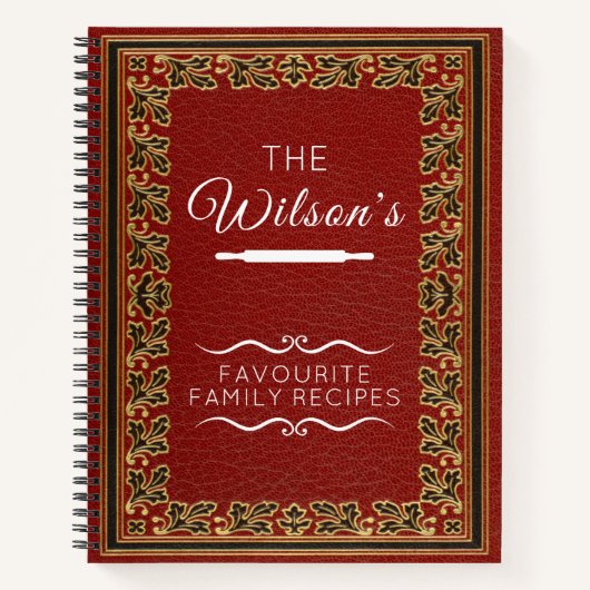  favoriete familie ontvangt notebook notitieboek (Voorkant)