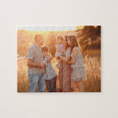 Favoriete familiefotokado legpuzzel (Horizontaal)