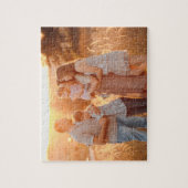 Favoriete familiefotokado legpuzzel (Verticaal)