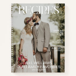 Favoriete familierecepten 2 Foto Magazijne Cover Notitieboek