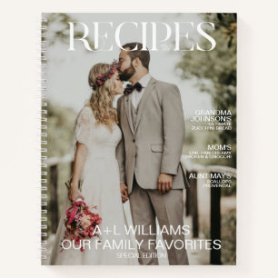 Favoriete familierecepten 2 Foto Magazijne Cover Notitieboek