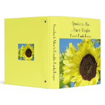 Favoriete familierecepten binder Moeders Zonnebloe