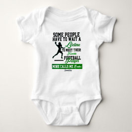 Favoriete Football Speler Quarterback Brother Baby Romper