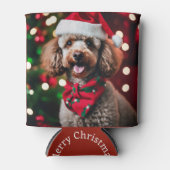 Favoriete foto Naam kerstcadeau toevoegen Blikjeskoeler (Voorkant)