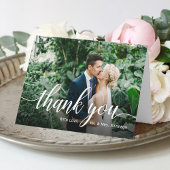 Favoriete fotobruiloft Hartelijk dank Bedankkaart