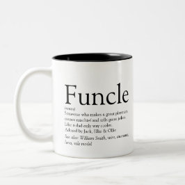 Favoriete Funcle Oom Moderne Definitie Modern Tweekleurige Koffiemok