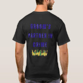 Favoriete getuige van de bruidegom t-shirt (Achterkant)