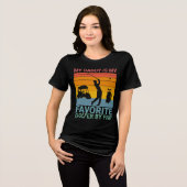 Favoriete golfer per par voor vader's Tri-Blend shirt (Voorkant volledig)
