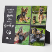 Favoriete Hallo Aangepaste 4 Foto Mozaïek Dierenhe Fotoplaat (Zijkant)