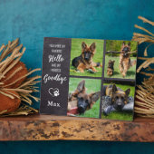 Favoriete Hallo Aangepaste 4 Foto Mozaïek Dierenhe Fotoplaat (Zijkant)