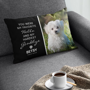 Favoriete Hallo   Hardste afscheid Pet Memorial Accent Kussen