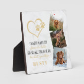 Favoriete Hallo hardste afscheid van Pet Memorial Fotoplaat (Voorkant)