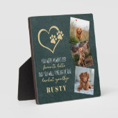 Favoriete Hallo hardste afscheid van Pet Memorial Fotoplaat (Voorkant)