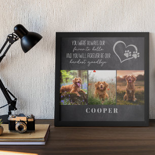 Favoriete Hallo hardste afscheid van Pet Memorial Poster