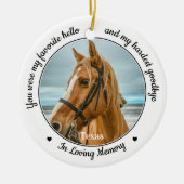 Favoriete Hallo hardste gedenkteken voor gezelscha Keramisch Ornament (Voorkant)