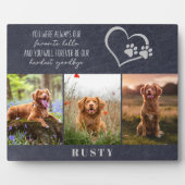 Favoriete Hallo Moeilijkste Vaarwel Huisdier Herde Fotoplaat (Voorkant)