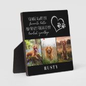 Favoriete Hallo Moeilijkste Vaarwel Huisdier Herde Fotoplaat (Voorkant)