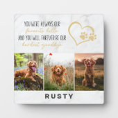 Favoriete Hallo Moeilijkste Vaarwel Huisdier Herde Fotoplaat (Voorkant)