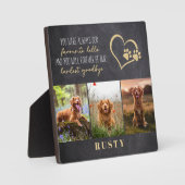 Favoriete Hallo Moeilijkste Vaarwel Huisdier Herde Fotoplaat (Voorkant)