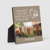 Favoriete Hallo Moeilijkste Vaarwel Huisdierherden Fotoplaat (Voorkant)