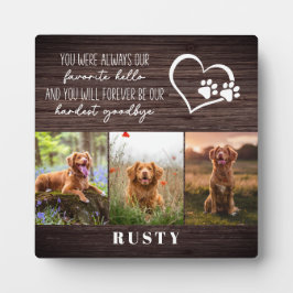 Favoriete Hallo Moeilijkste Vaarwel Huisdierherden Fotoplaat