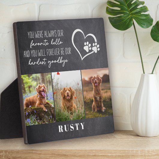 Favoriete Hallo Moeilijkste Vaarwel Huisdierherden Fotoplaat